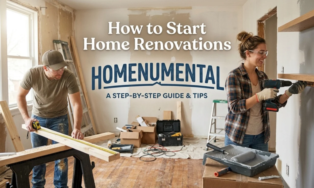 How to Start Home Renovations Homenumental