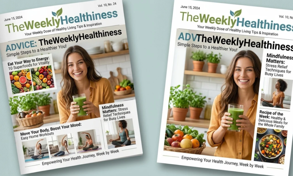 Advice TheWeeklyHealthiness