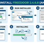 How to Install Freedoor 2.4.6.8
